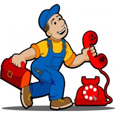 a telephone repairman